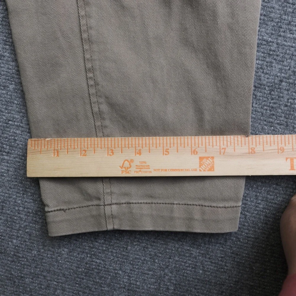Elwood‎ Jogger Pants Mens L Brown Chino Stretch Drawstring Casual Straight Leg